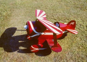 Red Pitts Pedal Biplane